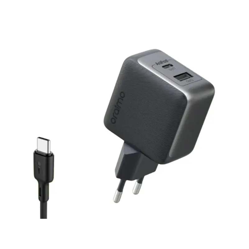 Oraimo 33W Power Gan Fast Charging Adapter with Type-C Cable (OCW-7331E-C54) Official