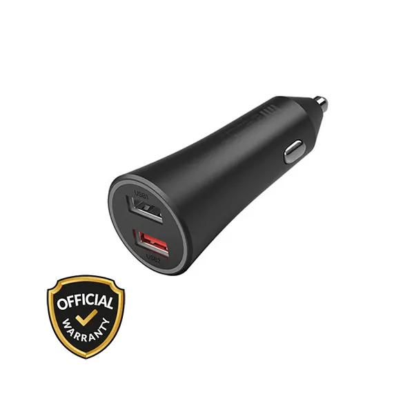 Xiaomi 37W Dual Port Car Charger (CC06ZM) Official