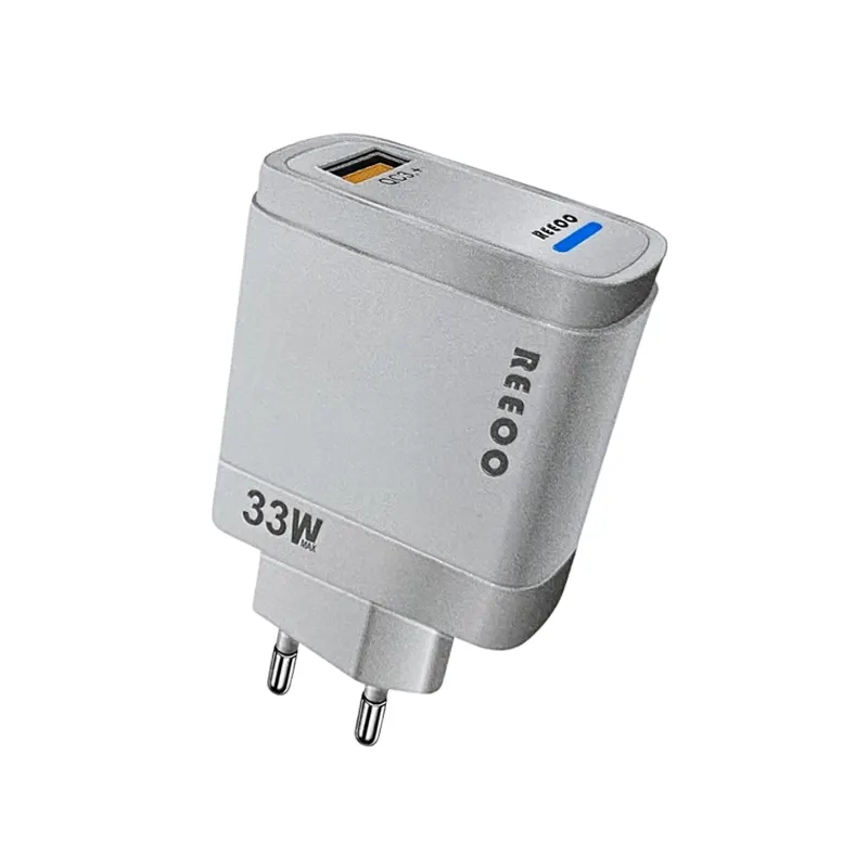 Reeoo 33W Type-C Fast Charging Adapter with Type-C Data Cable Official