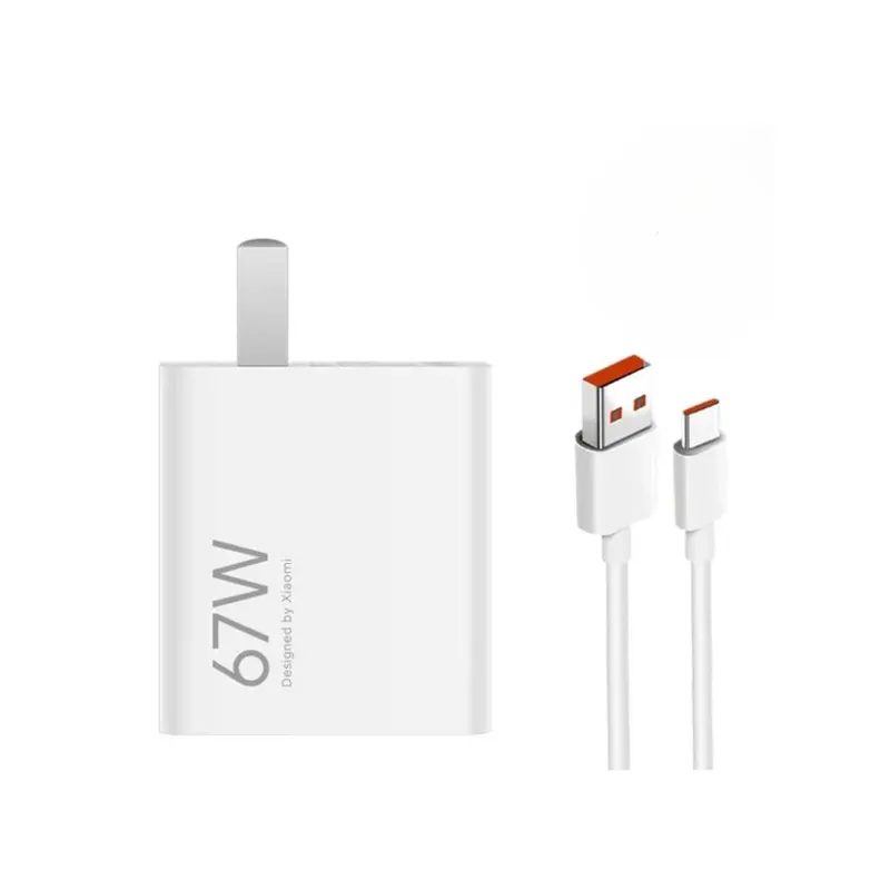 Xiaomi 67W EU USB-A to Type-C Fast Charging Adapter with Cable (MDY-15-EQ) Official