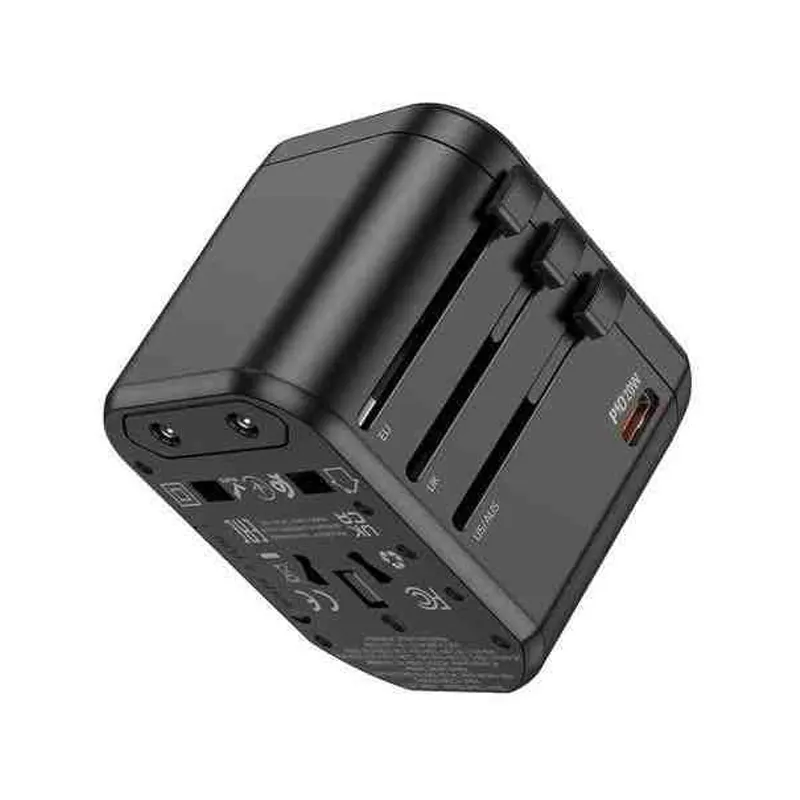 Hoco AC15 3-Port PD20W Universal Conversion Charger Official - Price in Bangladesh