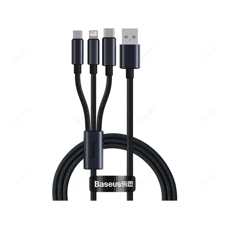 Baseus Minimalist Series 3 in 1 Fast Charging Data Cable - Price in Bangladesh