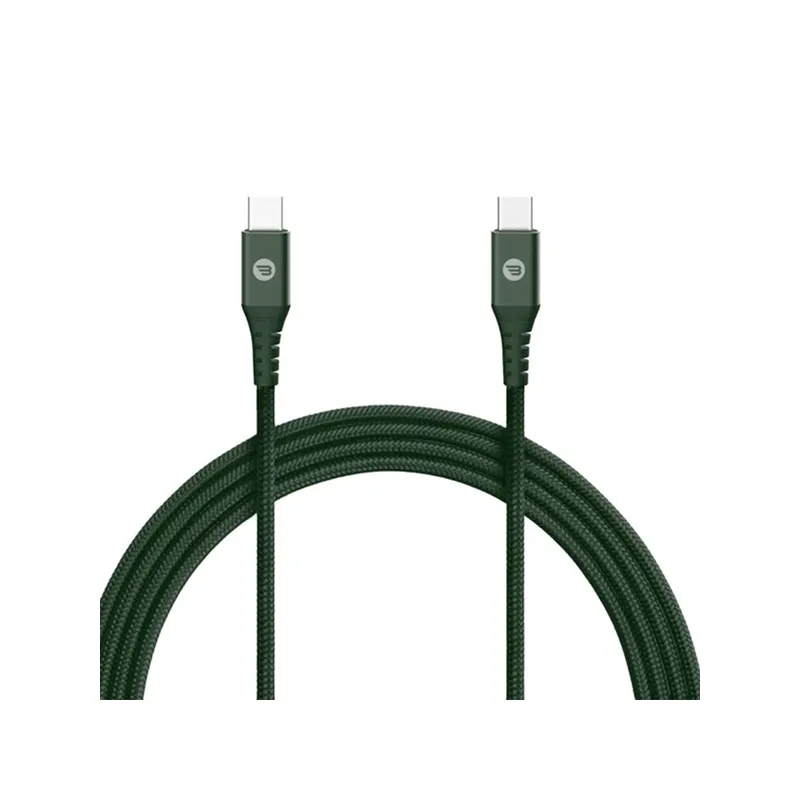 Baykron Kevlar 3M 3A Type-C To Type-C Fast Charging Cable Data Cables Price in Bangladesh - Mobile.com.bd