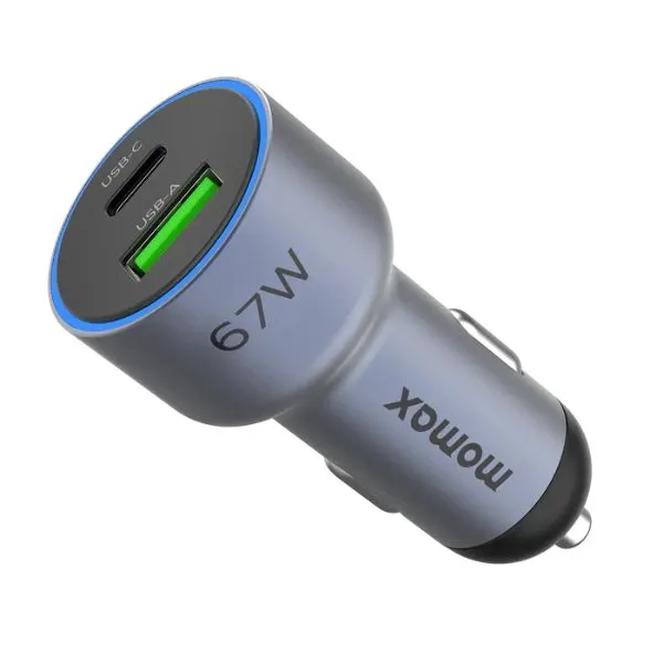 Momax UC16 MoVe Dual Port Car Charger - 67W