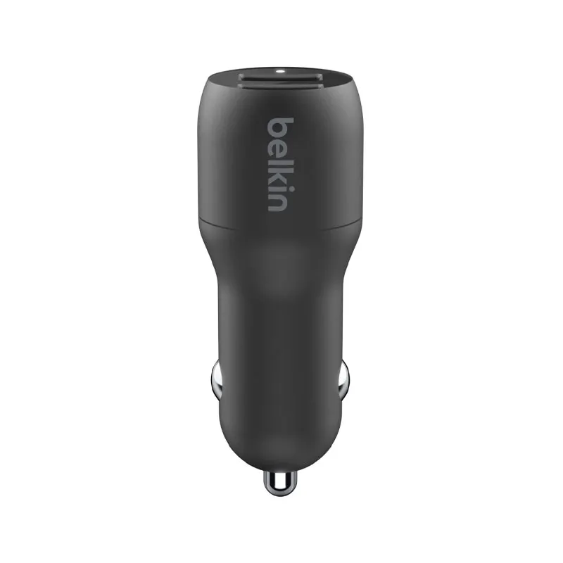 Belkin 2-Port Car Charger + USB-A to Micro-USB cable