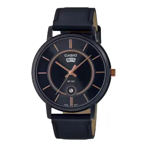 Casio Enticer MTP-B120GL-7AV Analog Leather Strap Men's Watch - Price in Bangladesh