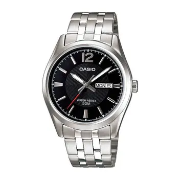 Casio Enticer MTP-1335D-1AVDF Date Stainless Steel Men's Watch - Price in Bangladesh