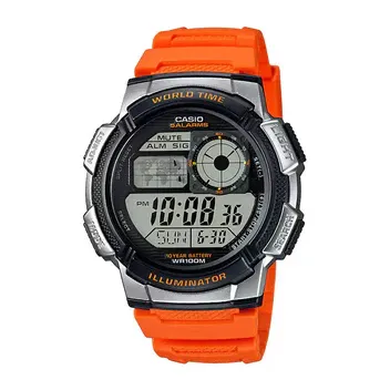 Casio Youth World Time AE-1000W-4BVDF Digital Resin Belt Men’s Watch Price in Bangladesh - Mobile.com.bd
