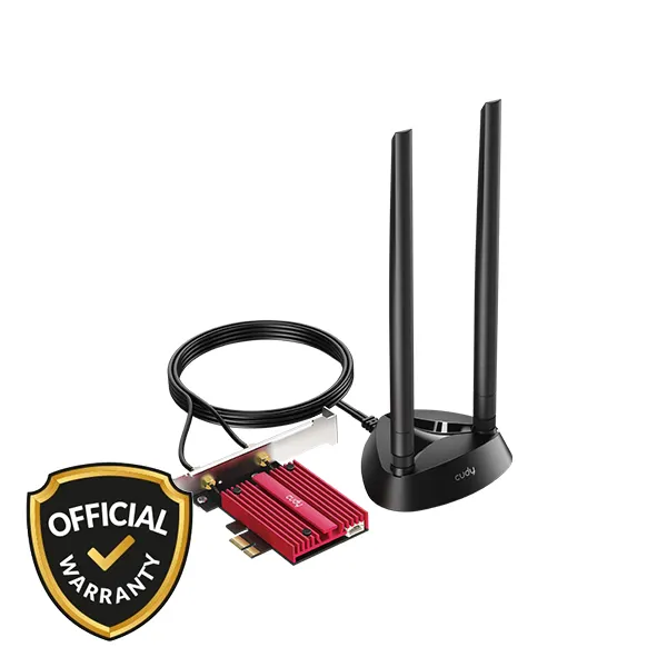 Cudy BE9300 Tri-Band Wi-Fi 7 Bluetooth PCI-E Adapter (WE9300S) - Price in Bangladesh