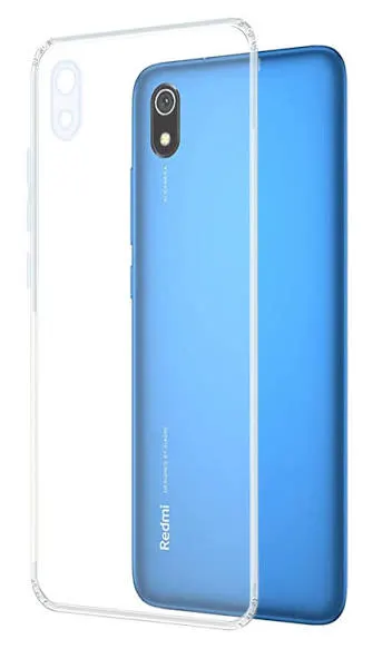 Back Case For Xiaomi Redmi 7A Transparent Cover Tpu Back Case