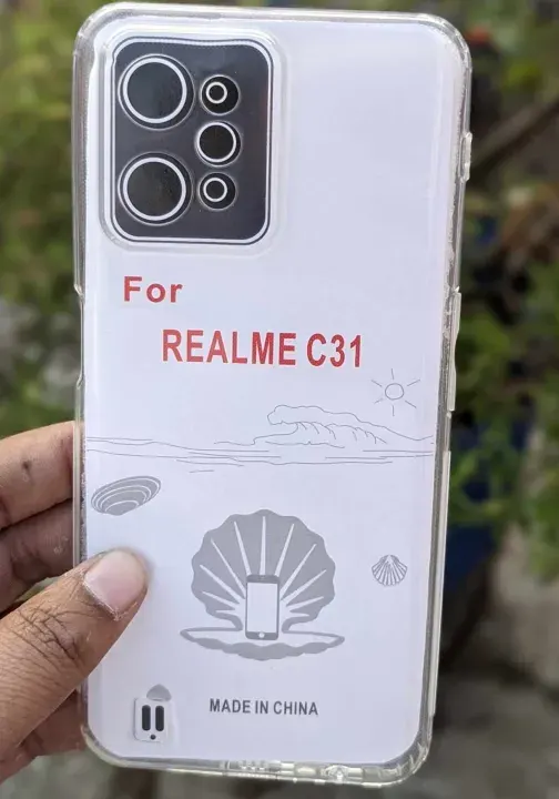 Realme C31 Shockproof Transparent Liquid Crystal Long Time Use Soft Premium