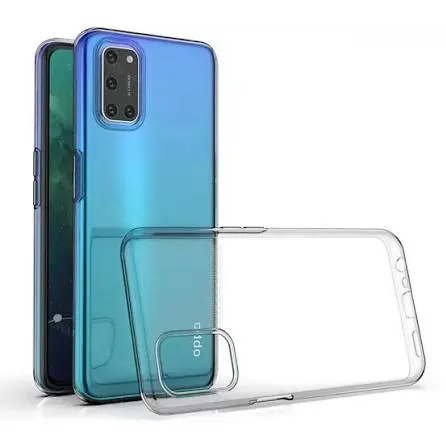 Back Case For Oppo A52/92 Transparent Cover Tpu Back Case - Back Cover
