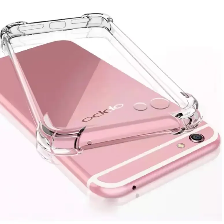 Oppo Neo 7 Ultra Slim Transparent Anti Shock Side Bumper Corner 4D Crystal Clear Camera Cutting Cover