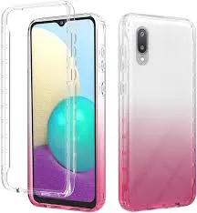 Samsung Galaxy A02 / M02 TPU Back Cover Shockproof Silicone Bumper Transparent Phone Case pani Cover