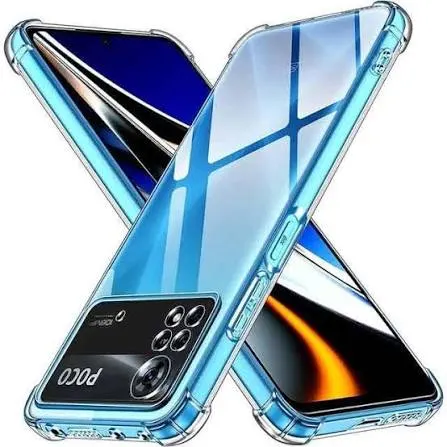 Transparent Back Cover For Xiaomi Poco X4 Pro 5G Luxury Transparent Protect