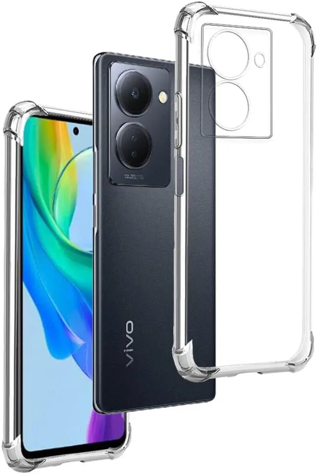 Silicone Case Back Cover Vivo Y78 5G // Vivo Y36 4g // Back Soft Silicone Case
