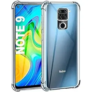 Xiaomi Redmi Note 9 Clear Soft TPU Ultra-Thin Transparent Mobile Back Cover