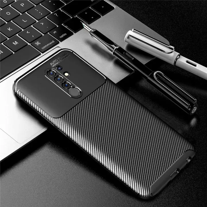 Lereach for Xiaomi Redmi 9/Poco M2 Case Soft TPU Shock Absorption Case Impact