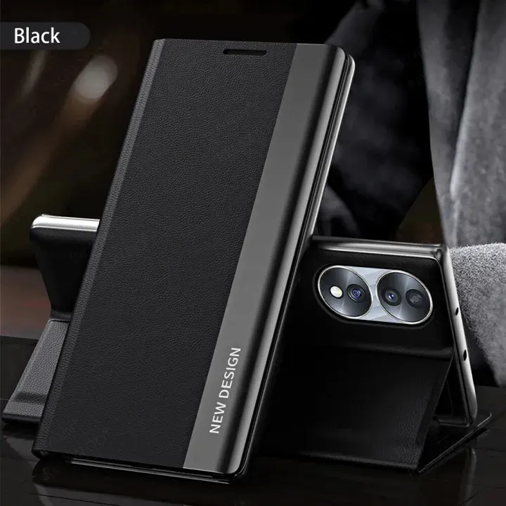 Huawei Honor 70 Case Luxury Magnetic Leather Stand Flip Case for Huawei Honor70