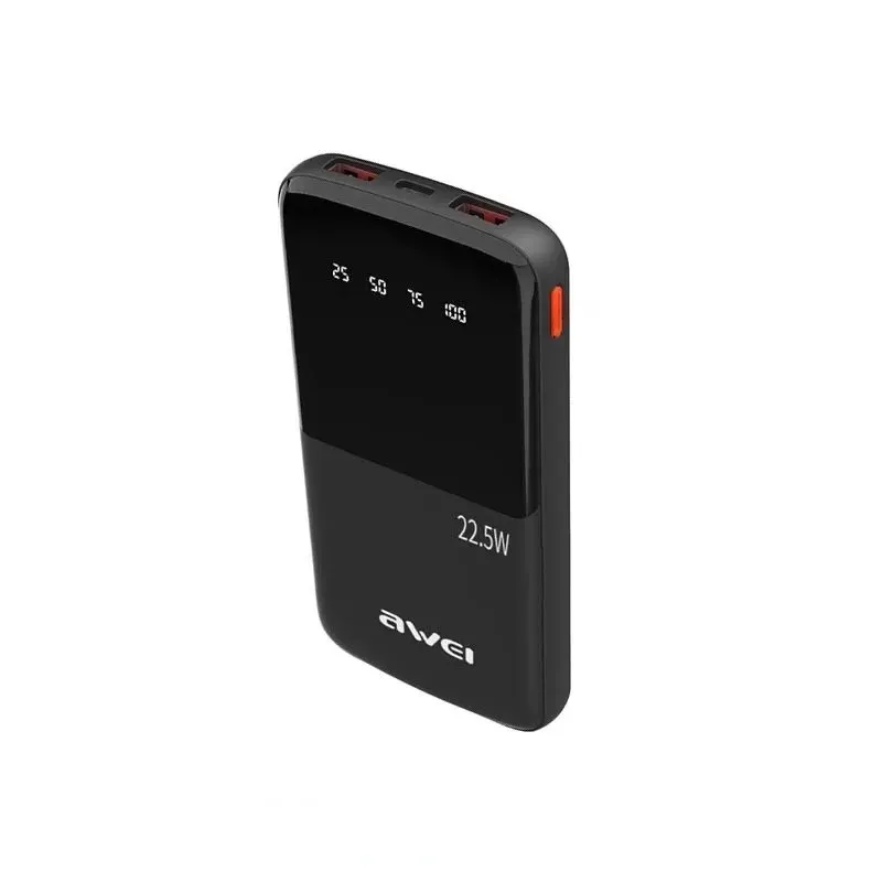Awei P10K 10000mAh 22.5W Fast Charge Power Bank