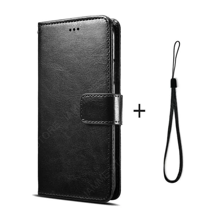 Maitus Huawei Honor 8X Flip Cover Premium PU Leather Magnetic wallet stand case cover with card holder and wrist strap