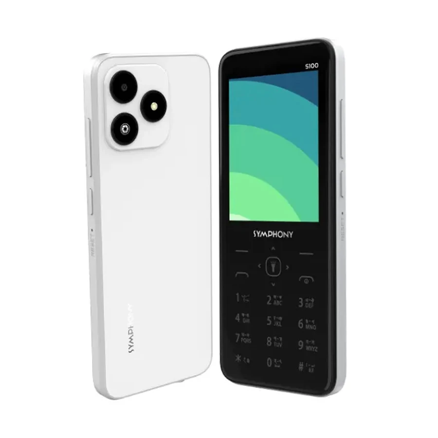 Symphony S100 Dual SIM Feature Phone (Touch Keypad)