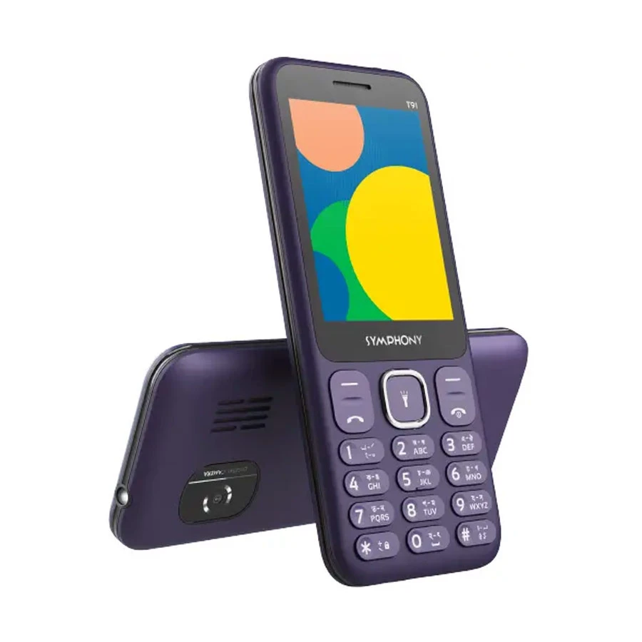 Symphony T91 Deep Purple Dual SIM Feature Phone