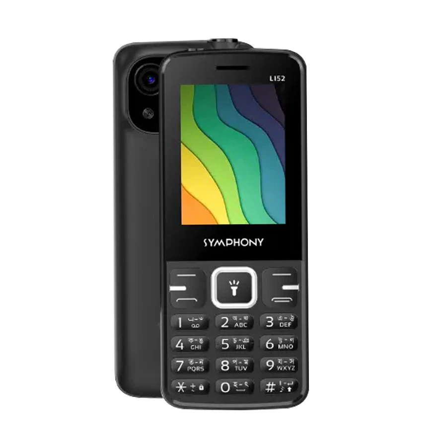 Symphony L152 Ink Black Dual SIM Feature Phone - Price in Bangladesh