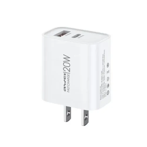 Awei PD60 PD61 20W Power Adapter Fast Charging
