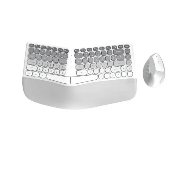Mofii BOMI Wireless Pale And White Gradient Blend Keyboard & Mouse Combo - Price in Bangladesh