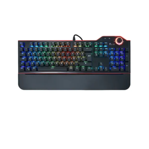 Mofii SK-058 Mixed 2.4GHz Wireless/Bluetooth/Wired RGB Rechargeable Mechanical Gaming Keyboard - Price in Bangladesh