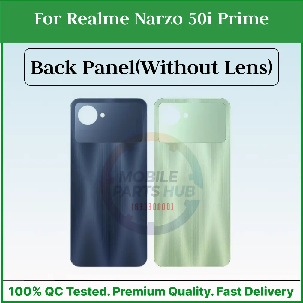 For Realme Narzo 50i Prime Back Panel/Backshell/ Casing +Camera Lens +Side Button With Logo-All Colors Available Back Panels & Housings Price in Bangladesh - Mobile.com.bd