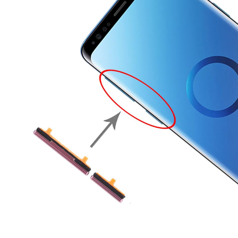 Samsung Galaxy S9 / S9 Plus Power & Volume Button Replacement – External Side Key Repair Parts - Price in Bangladesh