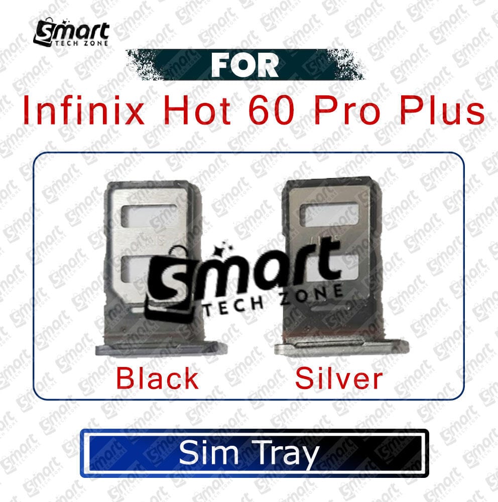 SIM Card Tray Holder For Infinix Hot 60 Pro Plus Sim Card Slot Reader Adapter Parts - Price in Bangladesh