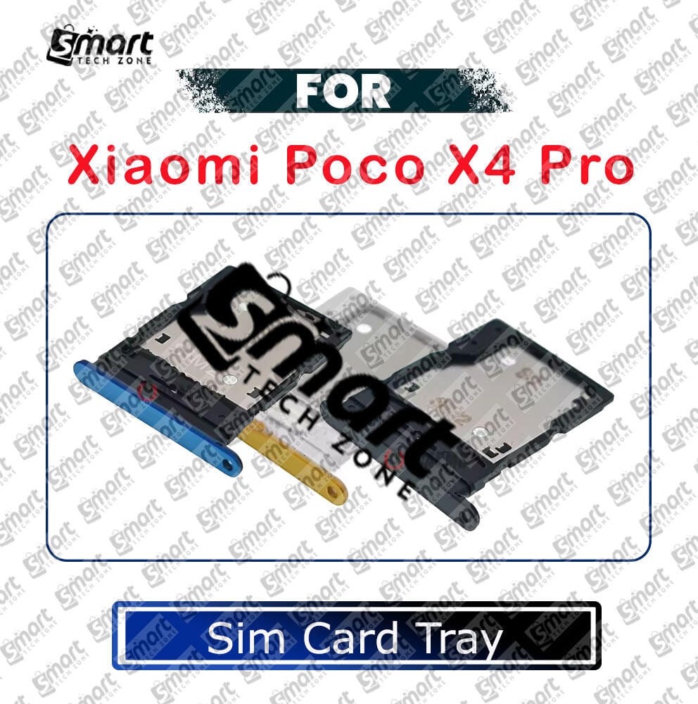 For Xiaomi Poco X4 Pro Sim Tray Micro SD Card Slot with Sim Ejector Pin Replacement Parts - Price in Bangladesh