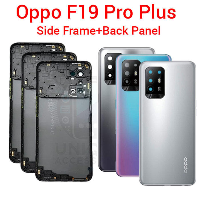OPPO For Oppo F19 Pro Plus Side Frame + Back Panel Housing + Camera Glass Back shell Replacement Spare Parts Back Panels & Housings Price in Bangladesh - Mobile.com.bd