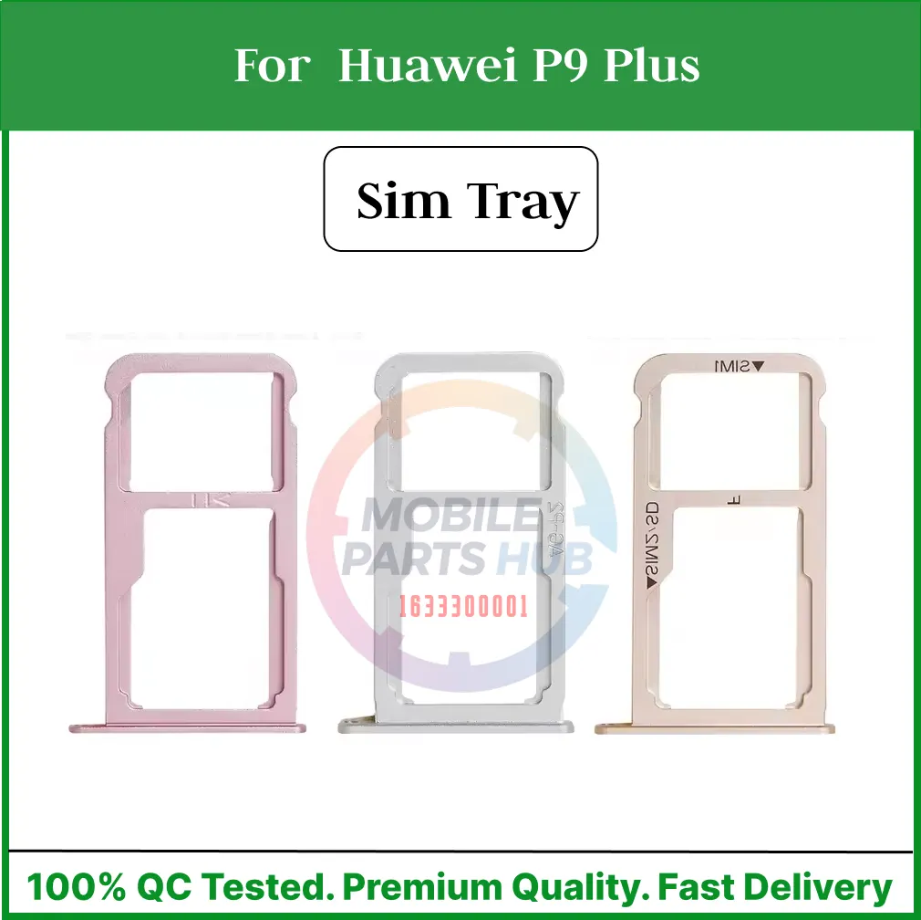 Huawei P9 Plus Sim Tray Micro SD Card Slot with Sim Ejector Pin Replacement Part Sim Trays & Ejector Pins Price in Bangladesh - Mobile.com.bd