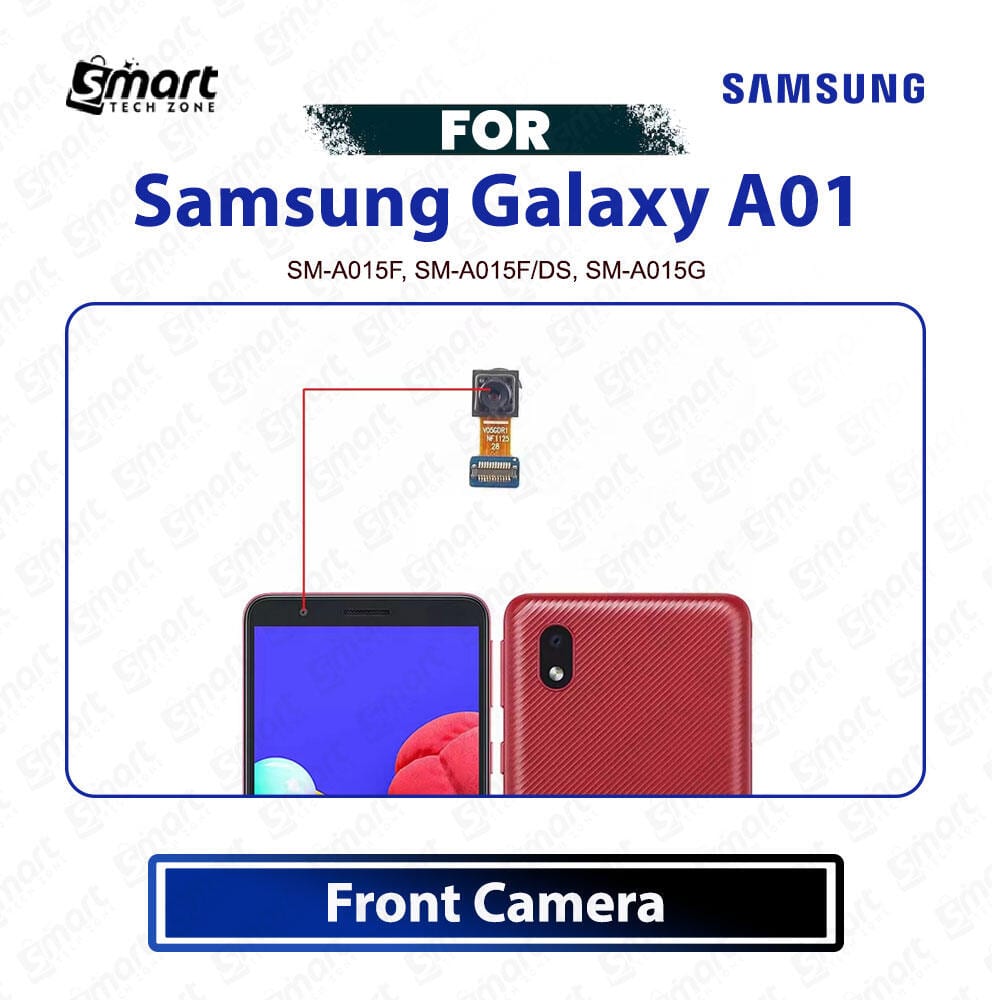 Samsung Galaxy A01 Front Camera Module - Front Selfie Camera Flex Cable Ribbon Sensor Replacement Repair Spare Parts For SM-A015F, SM-A015F/DS, SM-A015G - Price in Bangladesh