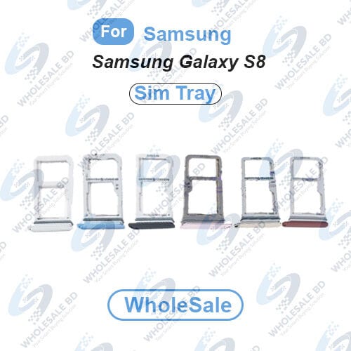Samsung Galaxy S8 SIM Tray Replacement Slot Holder Tray Holder Card Compatible Sim Tray Repair Parts - Price in Bangladesh