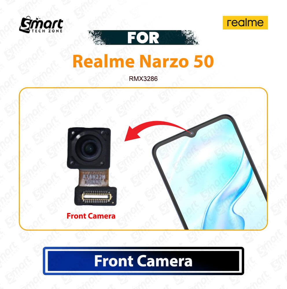 Realme Narzo 50 Front Camera Module Selfie Camera Replacement Repair Spare Part For RMX3286 - Price in Bangladesh
