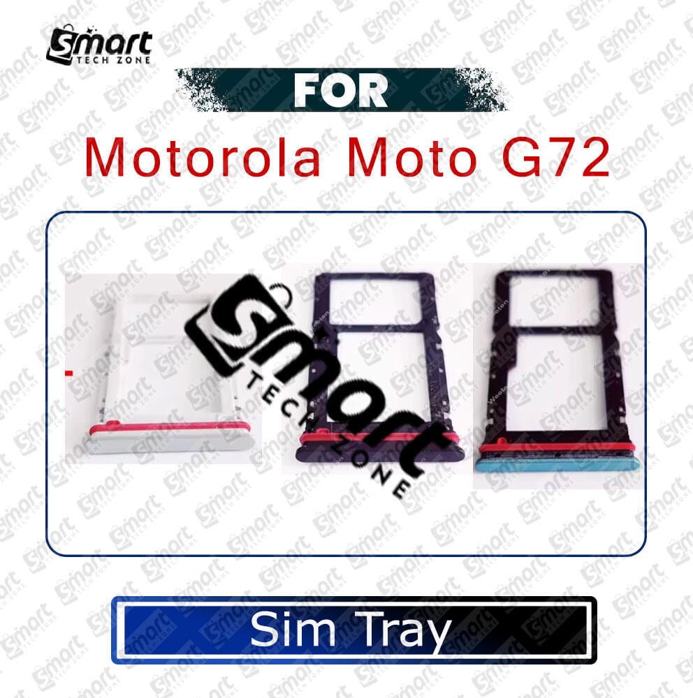 SIM Card Tray Holder For Motorola Moto G72 Sim Card Slot Reader Adapter Parts - Price in Bangladesh