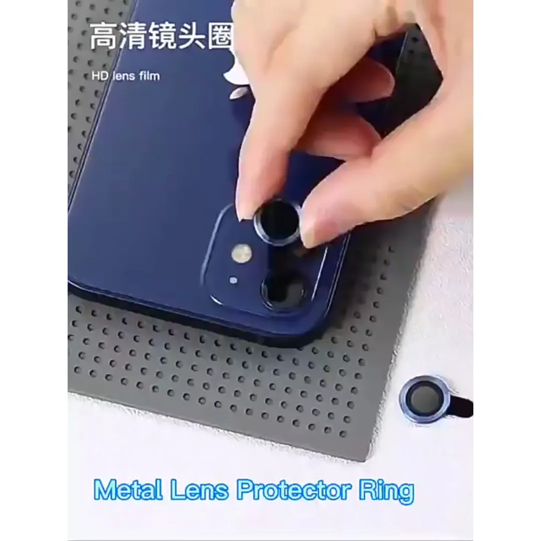 Camera Lens Protector For Iphone 17 Pro 6.3-Inch And Iphone 17 Pro Max 6.9-Inch, 1:1 Invisible Fit, 9H Tempered Glass Metal Individual Ring Cover, Hd Clear, 1 Set - Price in Bangladesh