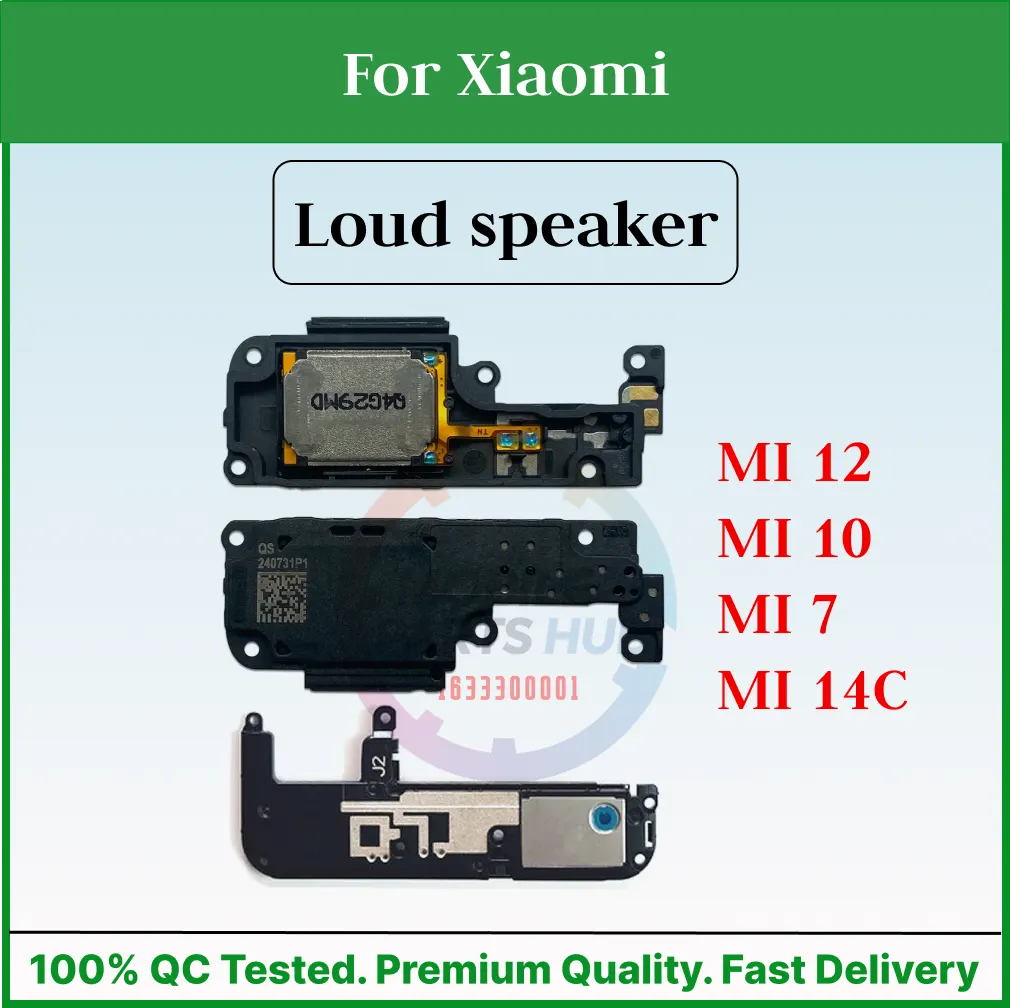Loud Speaker Sound Buzzer For  Xiaomi  MI 12 MI 10 MI 7 MI 14C Ringer Replacement Part - Price in Bangladesh