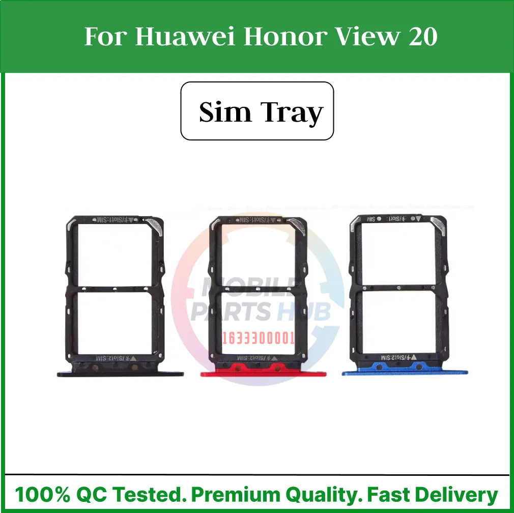  Huawei Honor View 20 Sim Tray Micro SD Card Slot with Sim Ejector Pin Replacement Part Sim Trays & Ejector Pins Price in Bangladesh - Mobile.com.bd