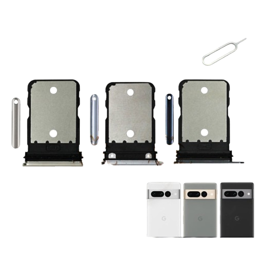 Google Pixel 7 Pro SIM Card Tray Holder Replacement with SIM Adapter & Ejector Pin - Price in Bangladesh