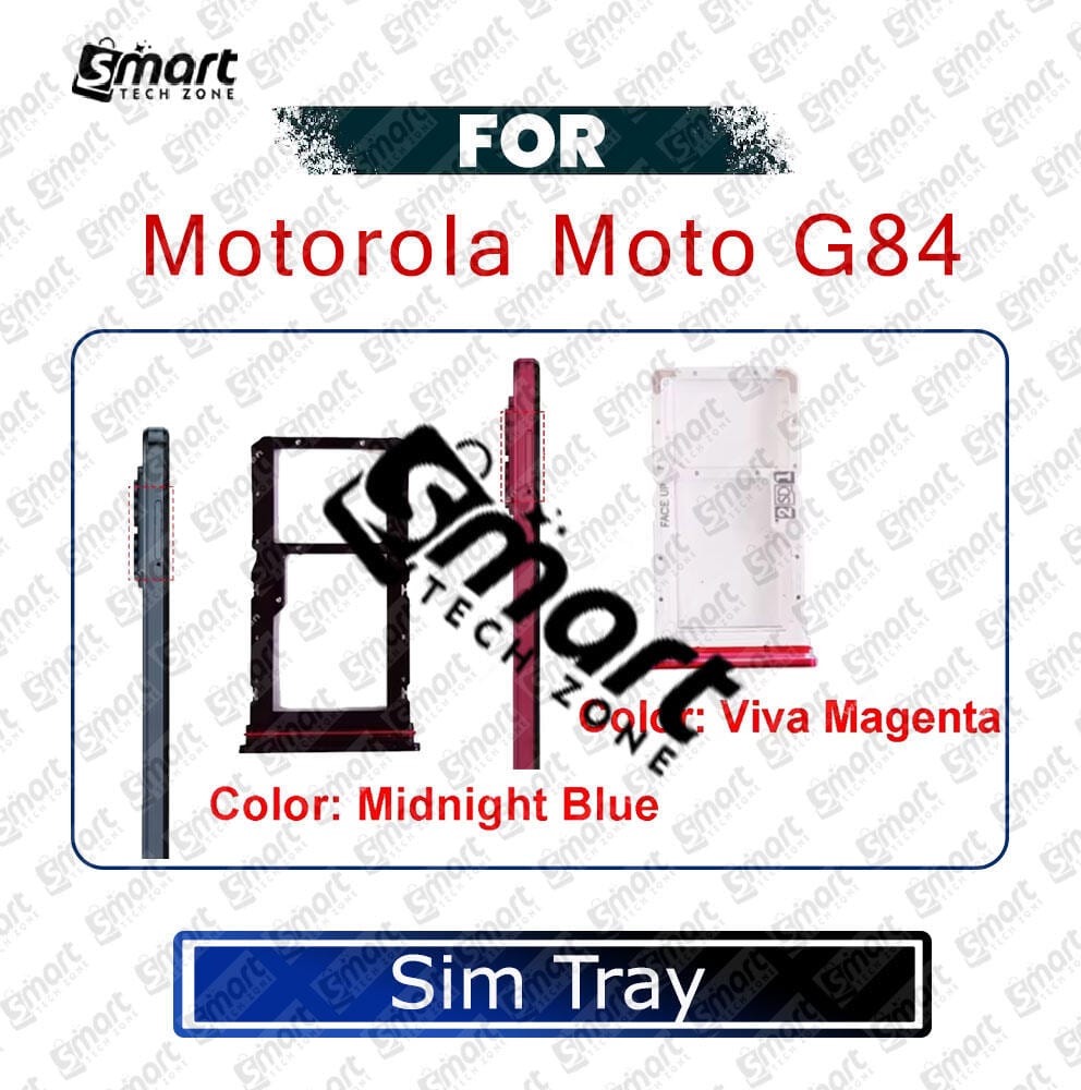 SIM Card Tray Holder For Motorola Moto G84 Sim Card Slot Reader Adapter Parts - Price in Bangladesh