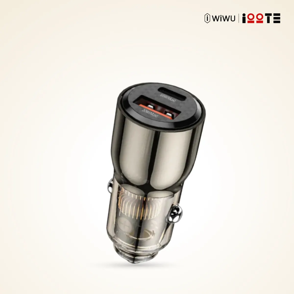 WIWU WI-QC012 95W PD+QC Kirsite Geek Fast Car Charger - Price in Bangladesh