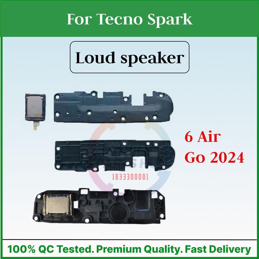 Loud Speaker Sound Buzzer For Tecno Spark  6 Air Go 2024 Ringer Replacement Part