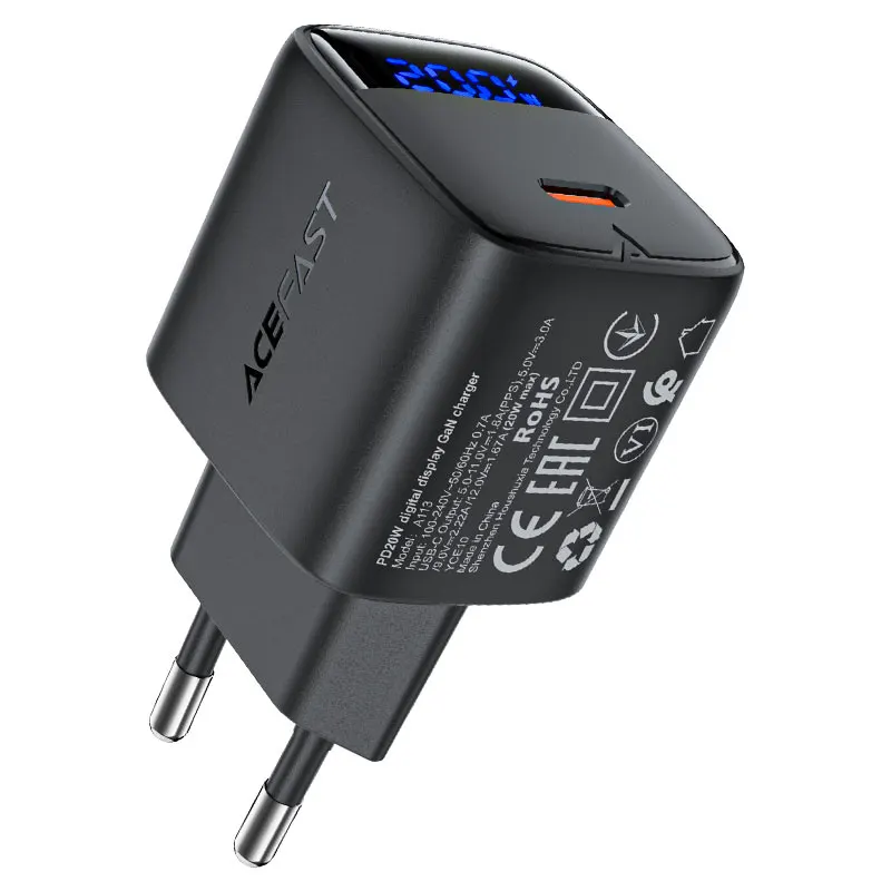 ACEFAST A113 PD 20W GaN Wall Charger Cable & Adapters Price in Bangladesh - Mobile.com.bd