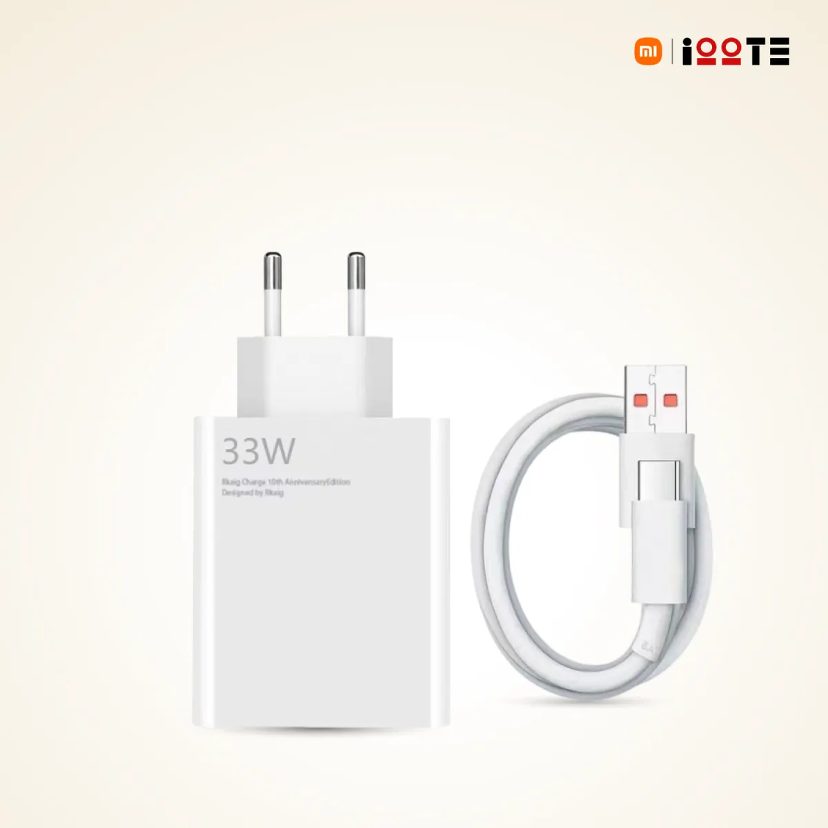 Xiaomi 33W Power Adapter Suit with Type-C Cable (MDY-11-EZ) Cable & Adapters Price in Bangladesh - Mobile.com.bd
